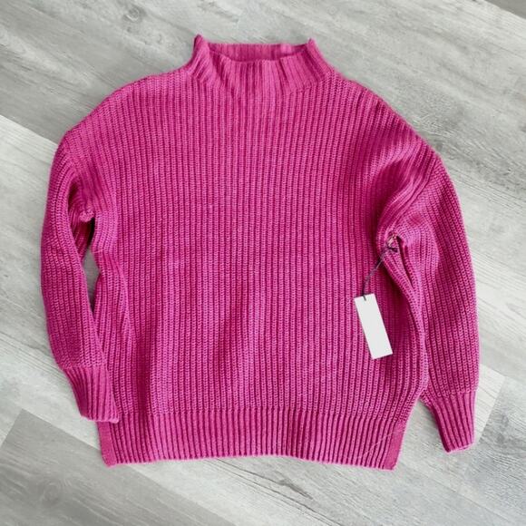 NWT Cupcakes & Cashmere Mockneck Sweater - Picture 1 of 5